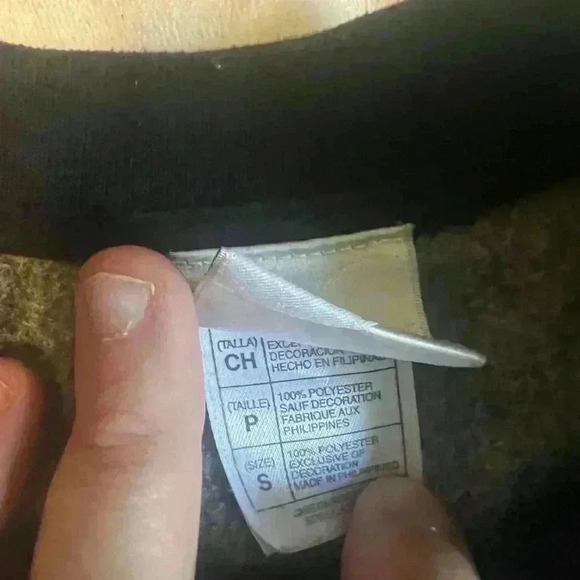 Vintage Disney fleece crew neck- Size Small - Picture 4 of 5